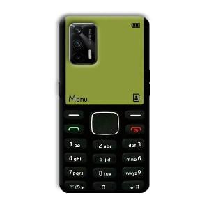 Nokia Feature Phone Customized Printed Back Cover for Realme X7 Max 5G
