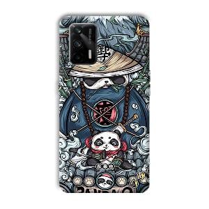 Panda Q Phone Customized Printed Back Cover for Realme X7 Max 5G