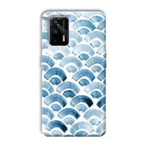 Block Pattern Phone Customized Printed Back Cover for Realme X7 Max 5G