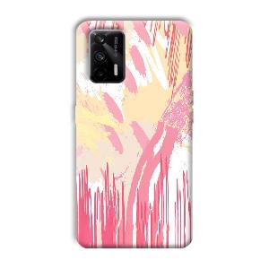 Pink Pattern Designs Phone Customized Printed Back Cover for Realme X7 Max 5G