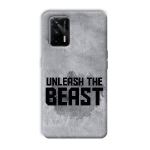 Unleash The Beast Phone Customized Printed Back Cover for Realme X7 Max 5G