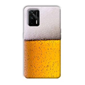 Beer Design Phone Customized Printed Back Cover for Realme X7 Max 5G