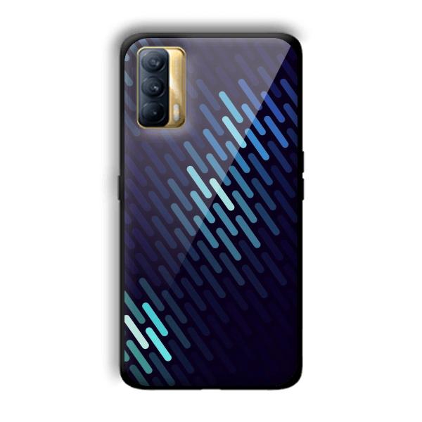 Blue Tiles Customized Printed Glass Back Cover for Realme X7