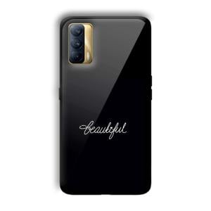 Beautiful Customized Printed Glass Back Cover for Realme X7