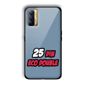 25 Din Customized Printed Glass Back Cover for Realme X7