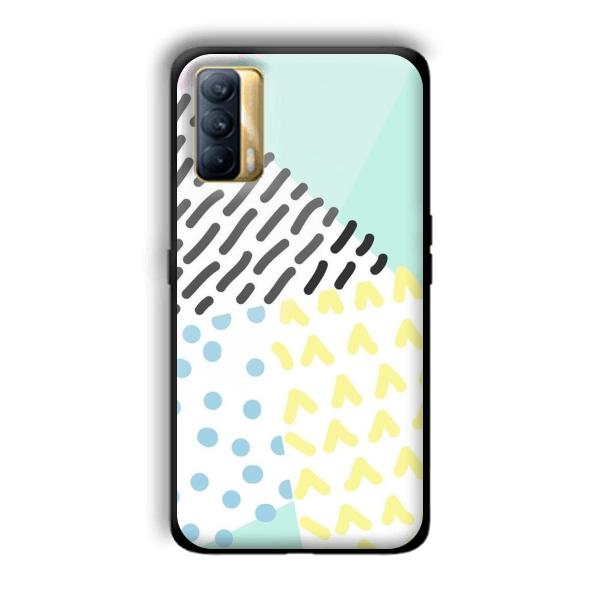 Cool Pattern Customized Printed Glass Back Cover for Realme X7
