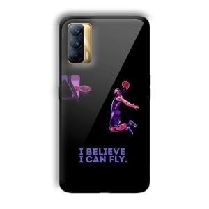 I Believe Customized Printed Glass Back Cover for Realme X7