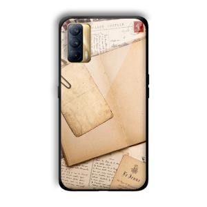Journal Entry Customized Printed Glass Back Cover for Realme X7
