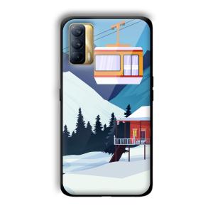 Holiday Home Customized Printed Glass Back Cover for Realme X7