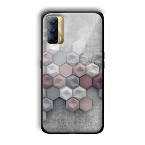 Blocks of Grey Customized Printed Glass Back Cover for Realme X7