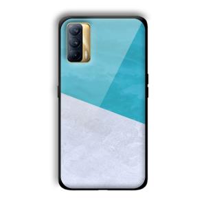Twin Color Customized Printed Glass Back Cover for Realme X7