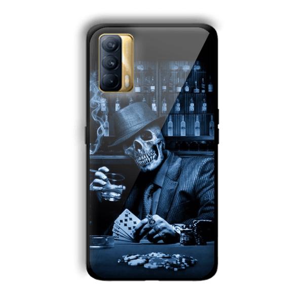 Scary Man Customized Printed Glass Back Cover for Realme X7