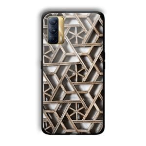 Book Shelf Customized Printed Glass Back Cover for Realme X7