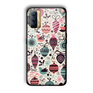 Abstract Customized Printed Glass Back Cover for Realme X7