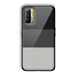 Shades of Grey Customized Printed Glass Back Cover for Realme X7