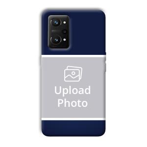 Blue White Customized Printed Back Cover for Realme GT NEO 3T