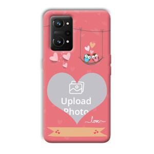 Love Birds Design Customized Printed Back Cover for Realme GT NEO 3T