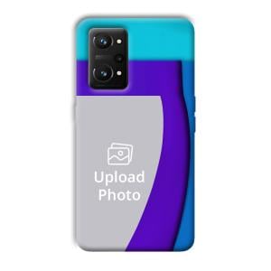 Blue Waves Customized Printed Back Cover for Realme GT NEO 3T