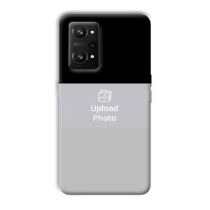 Black & Grey Customized Printed Back Cover for Realme GT NEO 3T