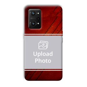 Solid Red Customized Printed Back Cover for Realme GT NEO 3T