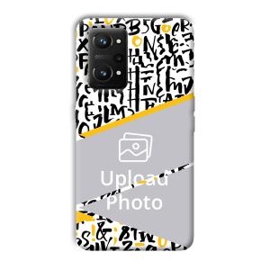 Letters Customized Printed Back Cover for Realme GT NEO 3T