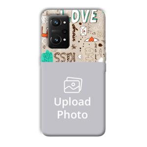 Love Customized Printed Back Cover for Realme GT NEO 3T