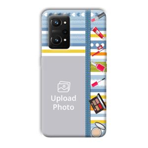 Makeup Theme Customized Printed Back Cover for Realme GT NEO 3T