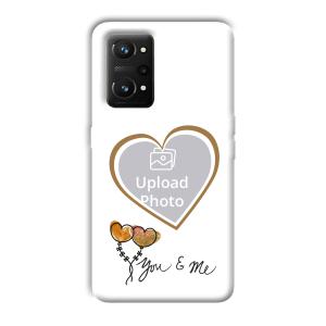 You & Me Customized Printed Back Cover for Realme GT NEO 3T