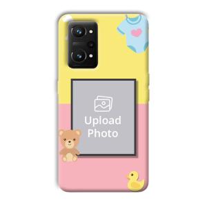 Teddy Bear Baby Design Customized Printed Back Cover for Realme GT NEO 3T