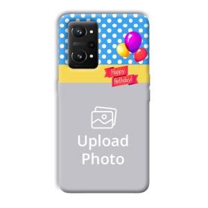 Happy Birthday Customized Printed Back Cover for Realme GT NEO 3T