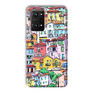 Colorful Alley Phone Customized Printed Back Cover for Realme GT NEO 3T