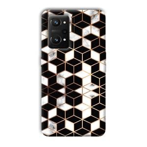 Black Cubes Phone Customized Printed Back Cover for Realme GT NEO 3T