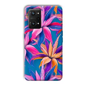 Aqautic Flowers Phone Customized Printed Back Cover for Realme GT NEO 3T