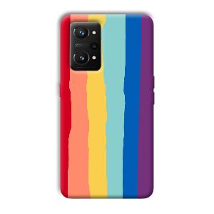 Vertical Paint Phone Customized Printed Back Cover for Realme GT NEO 3T