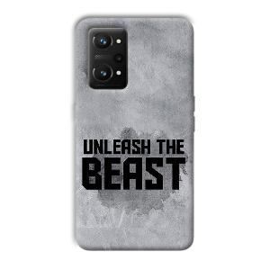 Unleash The Beast Phone Customized Printed Back Cover for Realme GT NEO 3T