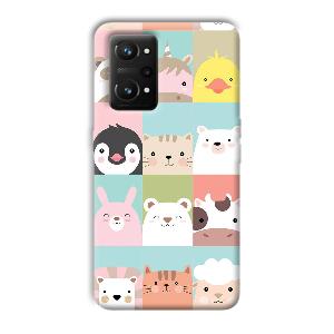 Kittens Phone Customized Printed Back Cover for Realme GT NEO 3T