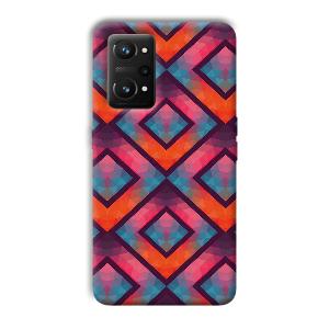Colorful Boxes Phone Customized Printed Back Cover for Realme GT NEO 3T