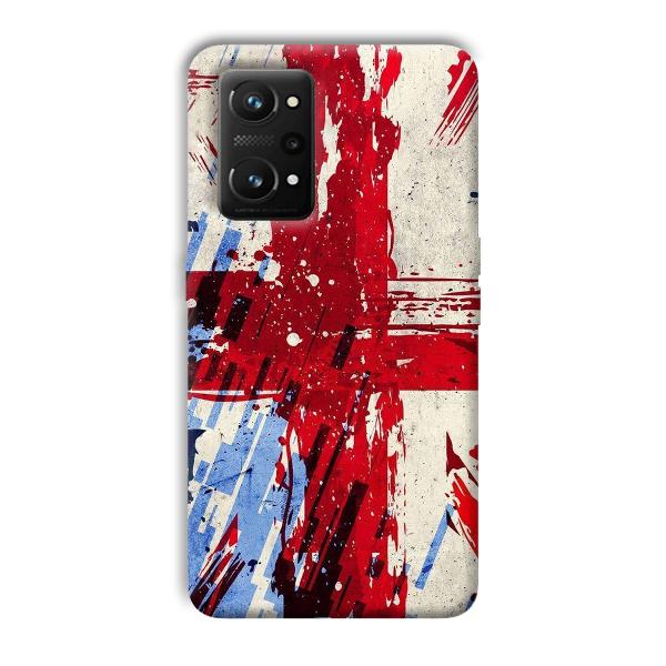 Red Cross Design Phone Customized Printed Back Cover for Realme GT NEO 3T