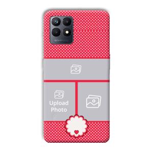 Little Hearts Customized Printed Back Cover for Realme Narzo 50