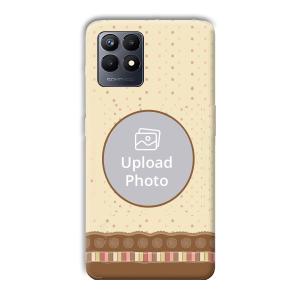 Brown Design Customized Printed Back Cover for Realme Narzo 50
