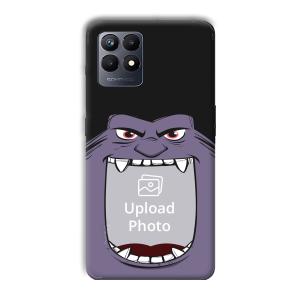 Purple Monster Customized Printed Back Cover for Realme Narzo 50
