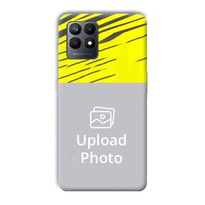Yellow Lines Customized Printed Back Cover for Realme Narzo 50