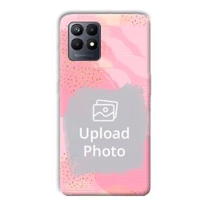 Sparkly Pink Customized Printed Back Cover for Realme Narzo 50