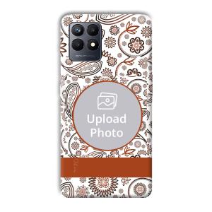 Henna Art Customized Printed Back Cover for Realme Narzo 50