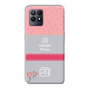 Pinkish Design Customized Printed Back Cover for Realme Narzo 50