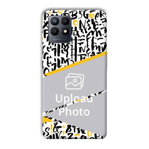 Letters Customized Printed Back Cover for Realme Narzo 50
