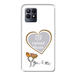 You & Me Customized Printed Back Cover for Realme Narzo 50