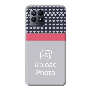 Hearts Customized Printed Back Cover for Realme Narzo 50