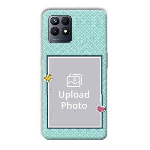 Sky Blue Customized Printed Back Cover for Realme Narzo 50