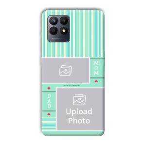 Mom Dad Customized Printed Back Cover for Realme Narzo 50
